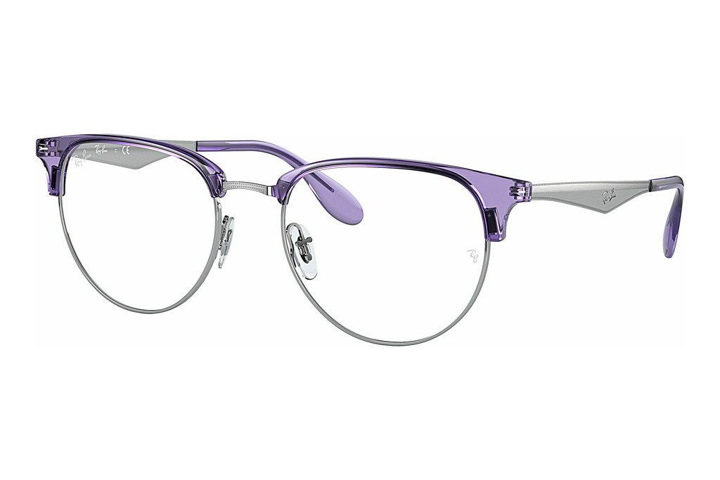 Ray-Ban   RX6396 3130 Transparent Violet On Silver