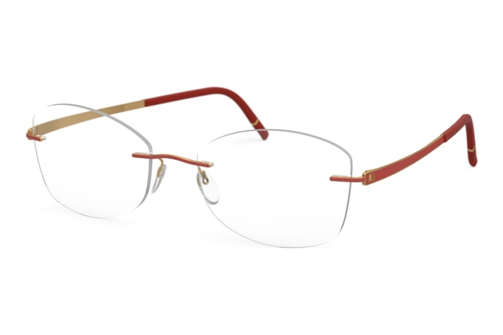 Silhouette   5529-HD 3021 Gold / Siena Red