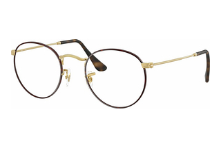 Ray-Ban RX3447V 3188 Matte Havana On Matte Arista Gold