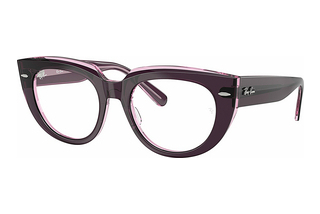 Ray-Ban RX5586 8364 Violet On Transparent Pink