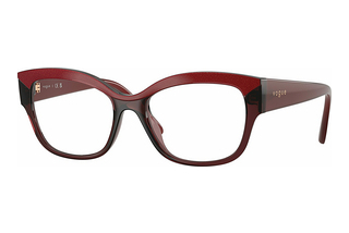 Vogue Eyewear VO5635U 3225 Top Red/Transparent Red