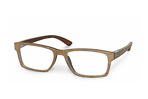 Bril Wood Fellas Maximilian (10907 taupe)