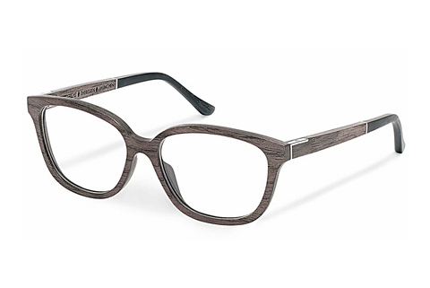 Bril Wood Fellas Theresien (10921 black oak)