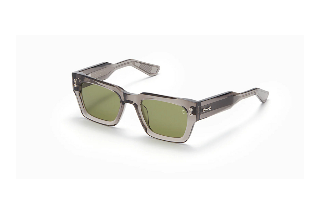 Akoni Eyewear   AKS-114 C Dark OliveDark Grey Crystal - Black Palladium