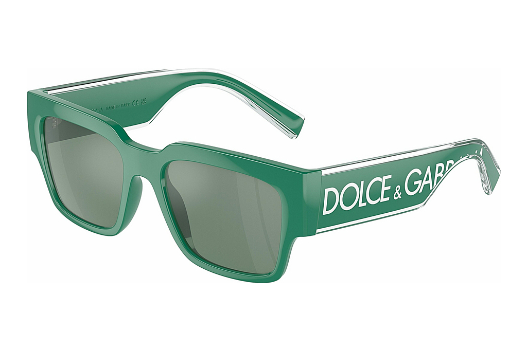Dolce & Gabbana   DG6184 331182 Petrol Green Mirror SilverGreen