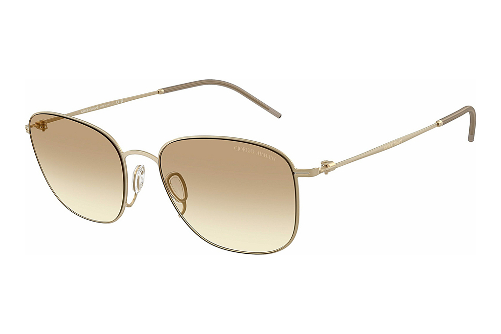 Giorgio Armani   AR6168 300213 Clear Gradient Light BrownMatte Pale Gold