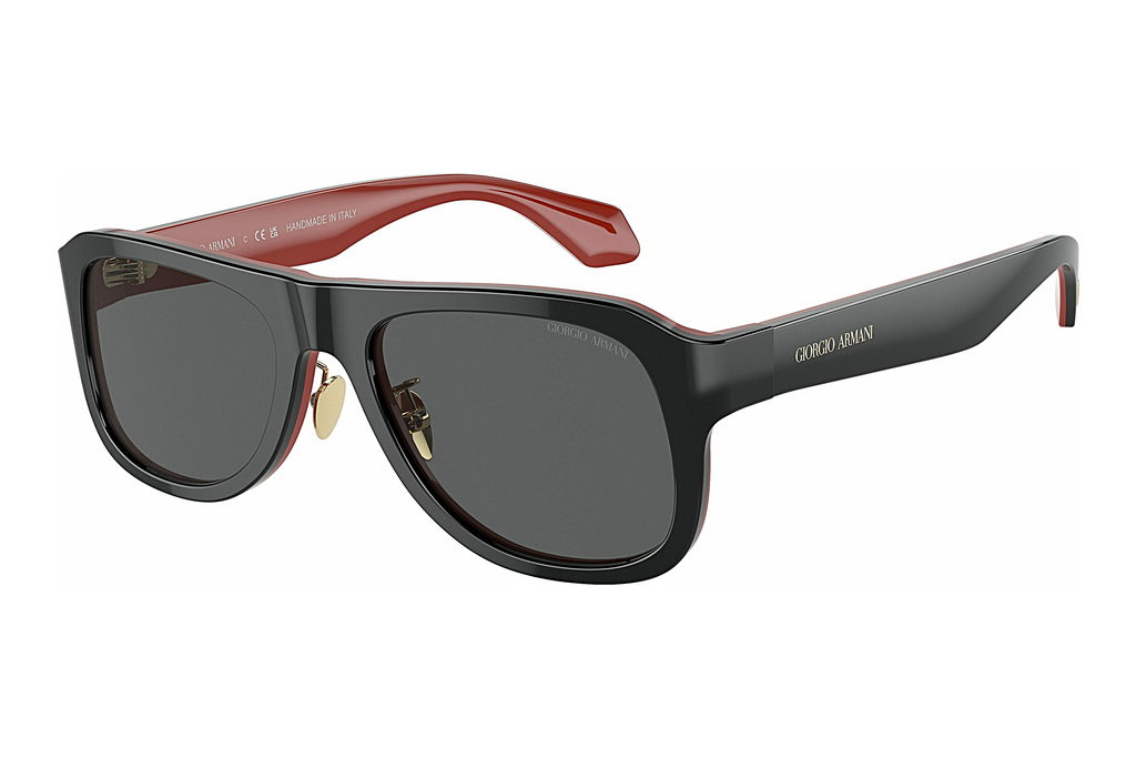 Giorgio Armani   AR8209 6069B1 Dark GreyBlack/Red Inside