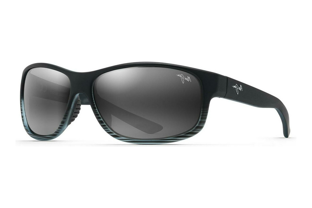 Maui Jim   Kaiwi Channel 840-11D Neutral GreyGrey Black Stripe