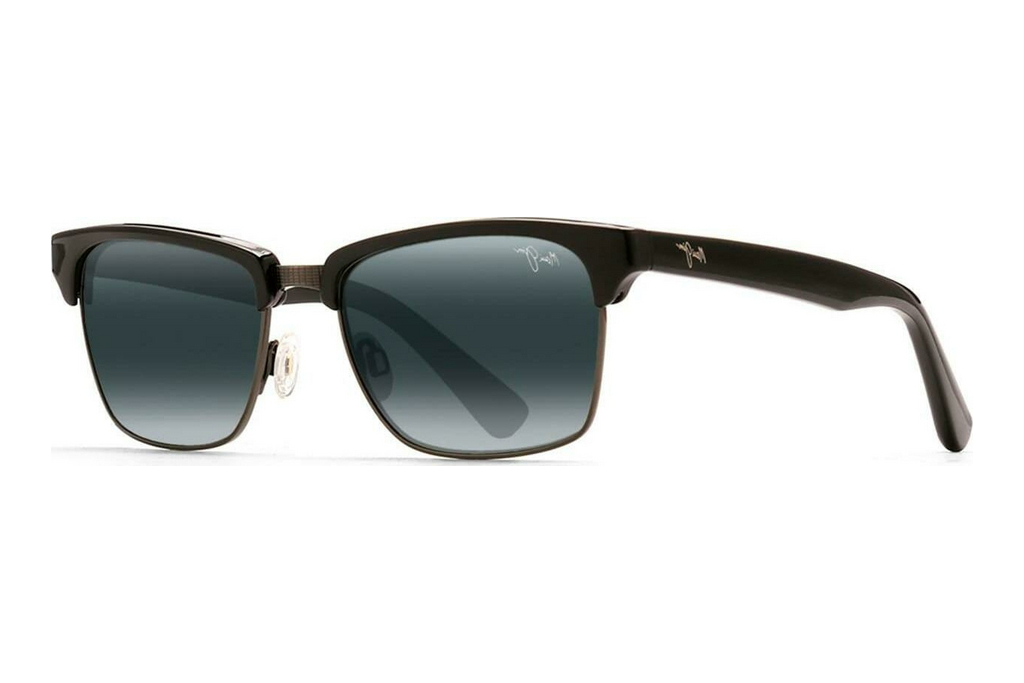 Maui Jim   Kawika 257-17C Neutral GreyBlack Gloss w/Antique Pewter