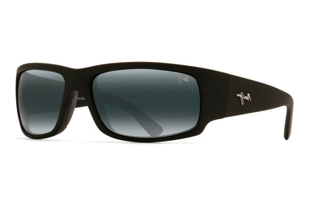 Maui Jim   World Cup 266-02MR Neutral GreyMatte Black Rubber