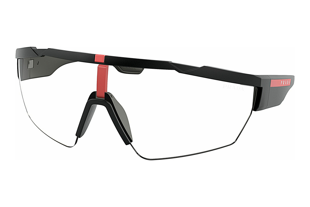 Prada Linea Rossa   PS 03XS DG009H Clear/External Ar BluBlack Rubber