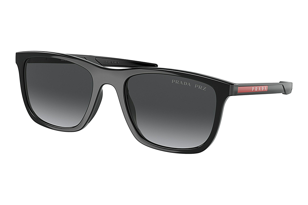 Prada Linea Rossa   PS 10WS 1AB06G Polarized Grey GradientBlack