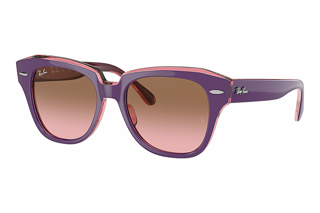 Ray-Ban Kids   RJ9186S 711814 Pink Gradient BrownViolet On Transparent Pink