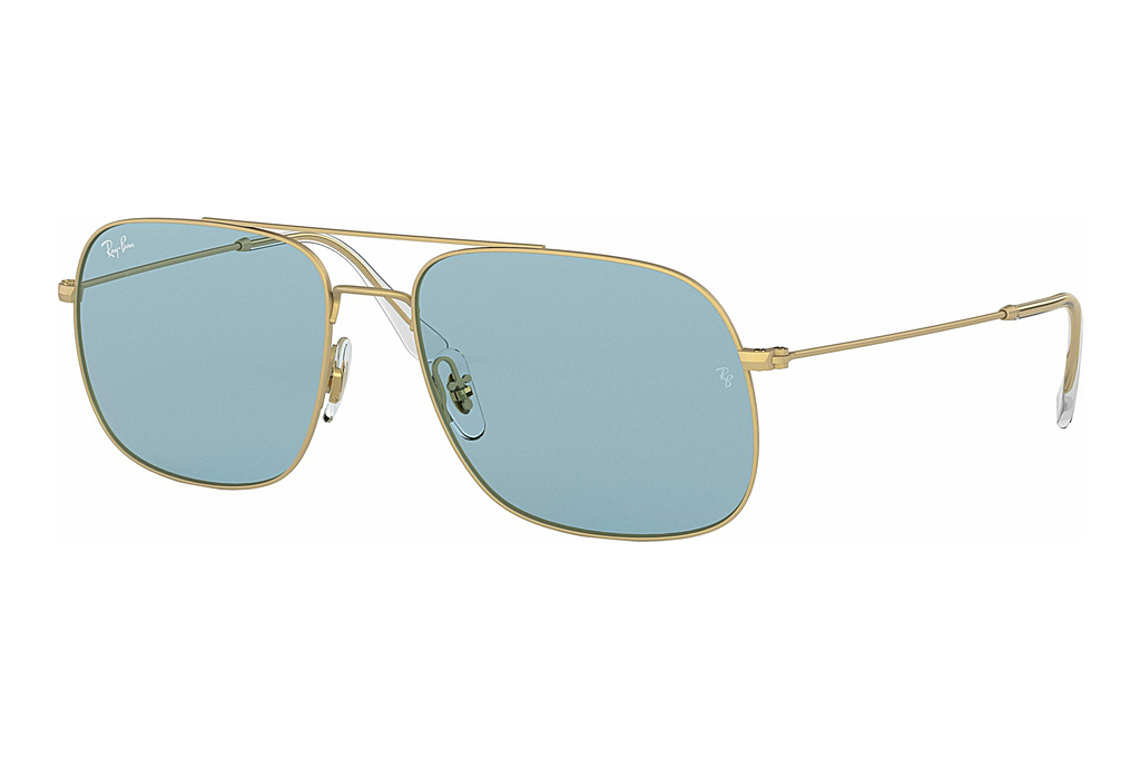 Ray-Ban   RB3595 901380 Light Blue ClassicGold