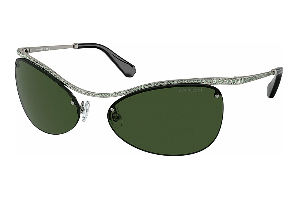 Swarovski   SK7018 400971 Dark GreenGunmetal