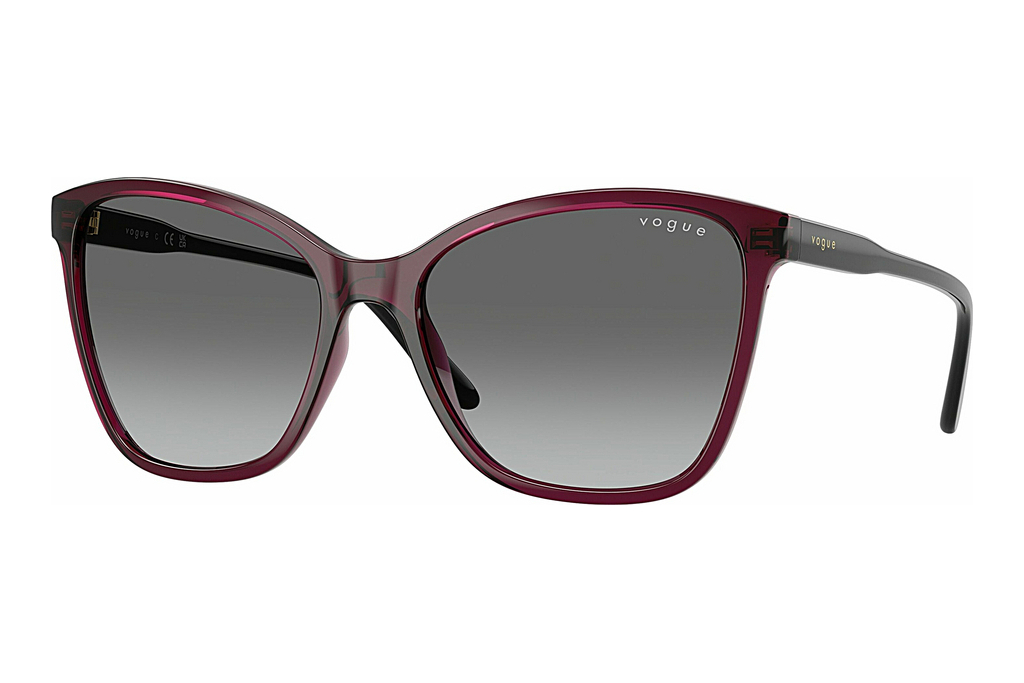 Vogue Eyewear   VO5520S 298911 Gradient GreyTransparent Cherry