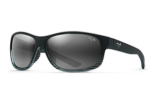 Maui Jim Kaiwi Channel 840-11D Neutral GreyGrey Black Stripe