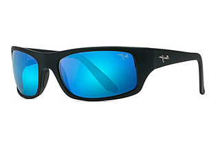 Maui Jim Peahi B202-2M Blue HawaiiBlack Matte Rubber