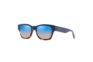 Maui Jim Valley Isle DBS780-03 Dual Mirror Blue to SilverNavy w/Tortoise