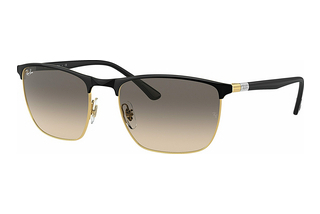 Ray-Ban RB3686 187/32 Clear GreyBlack On Gold