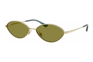 Ray-Ban RB3757 9213/2 GreenPale Gold