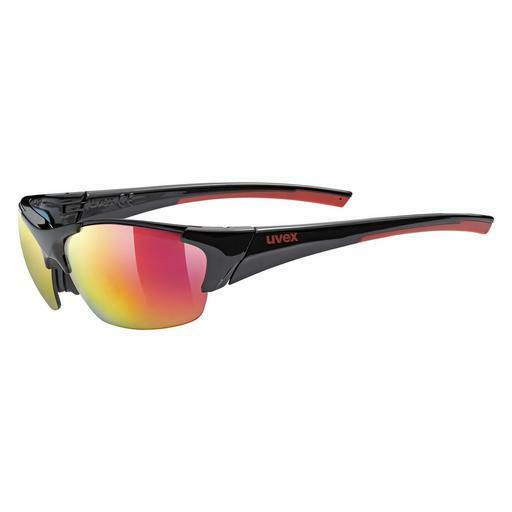 Zonnebril UVEX SPORTS blaze III black red